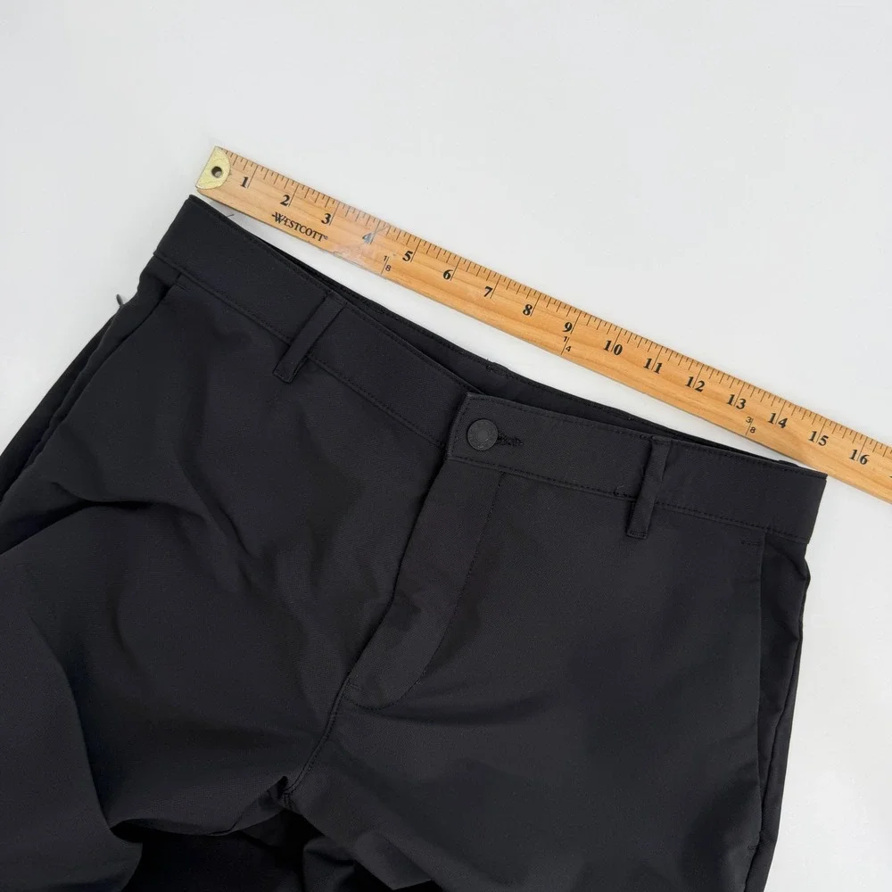 Banana Republic Mens‎ Black Chino Pants Size 32x32 Straight Fit Polyester
